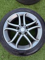 Mercedes velgen + banden 17 inch, Auto-onderdelen, Banden en Velgen, Ophalen, Gebruikt, Banden en Velgen, 17 inch