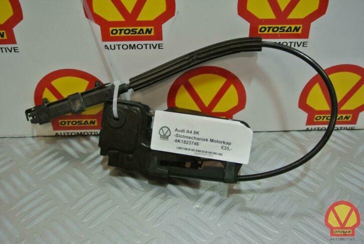 audi a4 8k slotmechaniek motorkap 8k1823746, Auto-onderdelen, Carrosserie en Plaatwerk, Audi, Gebruikt, Ophalen of Verzenden