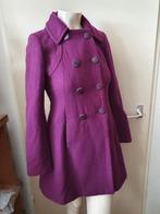 Paarse jas, mantel maat 34, Kleding | Dames, Jassen | Winter, Ophalen of Verzenden, Paars