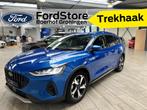 Ford FOCUS Wagon EcoBoost 155PK Hybrid Active Adapt. Cruise, Stof, Gebruikt, Blauw, Adaptive Cruise Control