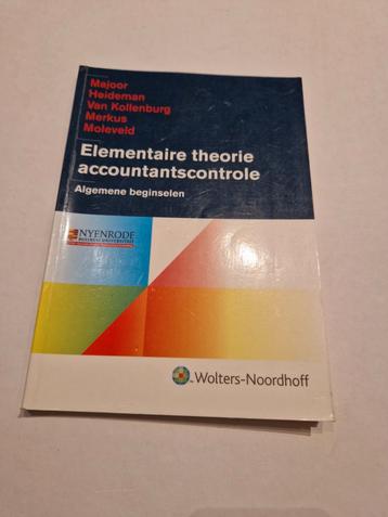 Elementaire theorie accountantscontrole beschikbaar voor biedingen