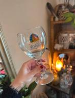 Twee glazen van het biermerk leffe - bierglazen, Verzamelen, Biermerken, Ophalen of Verzenden, Zo goed als nieuw, Glas of Glazen