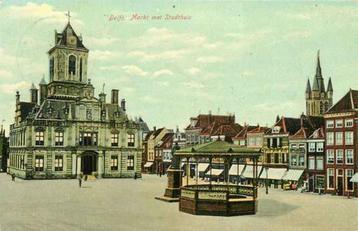 (301-111-029) Delft Markt met Stadthuis beschikbaar voor biedingen