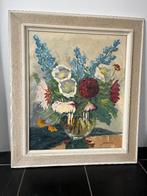 Bloemenstilleven Bergense school Ad Selhorst, Ophalen of Verzenden