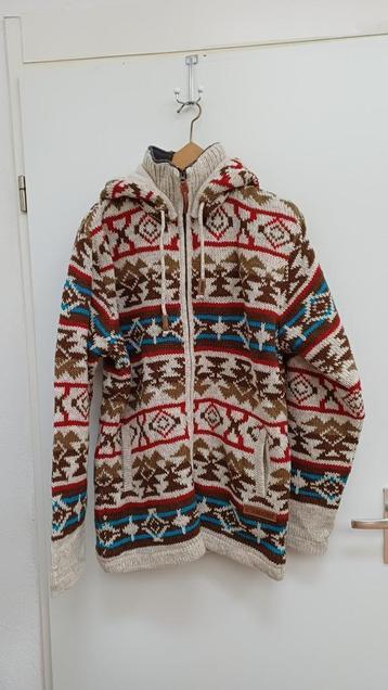 Nieuw vest Shakaloha met capuchon, XXL/46, wit bruin aqua beschikbaar voor biedingen