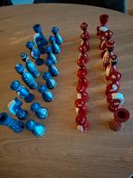 Schaakstukken - Handgemaakt en uniek!, Een of twee spelers, Ophalen of Verzenden, Gebruikt
