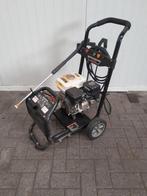 Benzine aangedreven hogedrukspuit., Ophalen, Gebruikt, Benzine, Met regelbare waterdruk