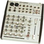 Phonic MU1002 geluid mixer, Ophalen of Verzenden, Gebruikt, 5 tot 10 kanalen, Microfooningang