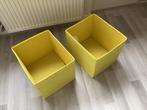 Ikea Kallax Opvouwbare Bakken - Geel, Huis en Inrichting, Ophalen, Zo goed als nieuw, Kunststof, Minder dan 50 cm