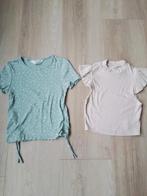 Izgst  2 korte shirtjes draagmaat 134-140, Ophalen of Verzenden, Zo goed als nieuw, Meisje, Shirt of Longsleeve