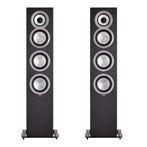 Elac unify f5 speakers te koop, Gebruikt, 120 watt of meer, Front, Rear of Stereo speakers, Ophalen