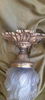 Antiek bronzen Plafondlamp /Plafonnière, Ophalen of Verzenden