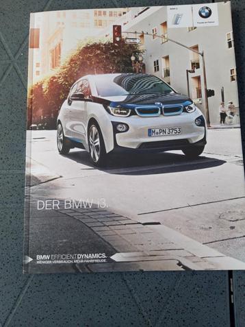folder BMW i3 2015 - Duits - 54 pagina's dik ! beschikbaar voor biedingen