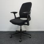 Steelcase Leap V2 Bureaustoelen | Zwart | Ergonomisch, Gebruikt, Overige kleuren, Ophalen of Verzenden, Bureaustoel