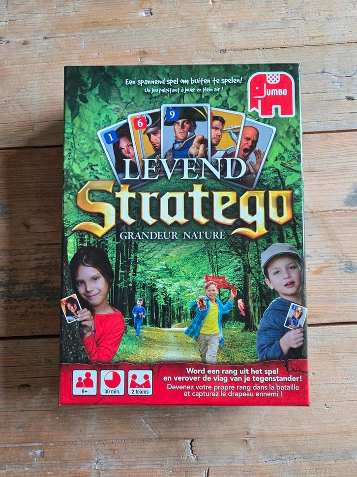 Levend Stratego - Buitenspel, Hobby en Vrije tijd, Gezelschapsspellen | Bordspellen, Gebruikt, Vijf spelers of meer, Reisspel