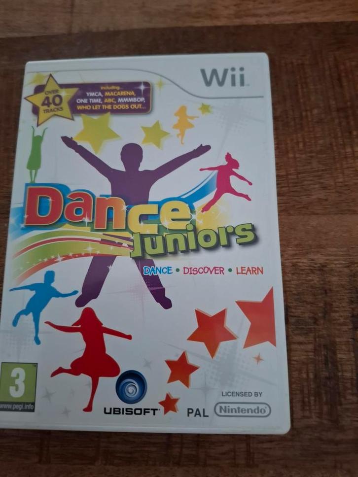 Nintendo wii just dance Dance juniors, Spelcomputers en Games, Games | Nintendo Wii, Zo goed als nieuw, Muziek, 3 spelers of meer