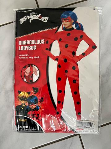 Miraculous Ladybug Kostuum 7-9 jaar beschikbaar voor biedingen