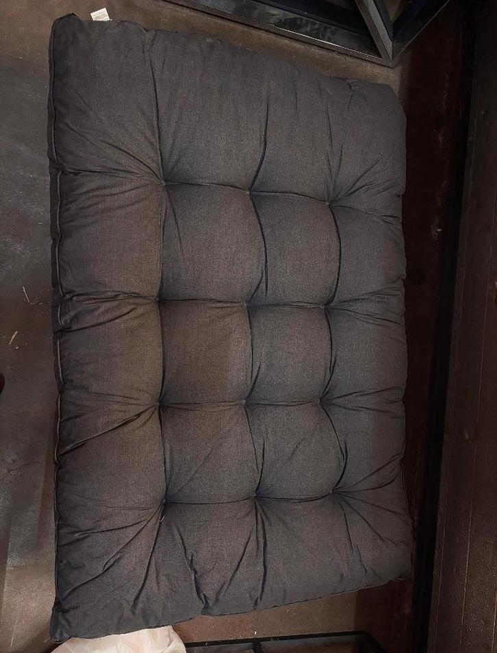 Basic Black Palletkussen, Tuin en Terras, Tuinmeubel-accessoires, Nieuw, Ophalen