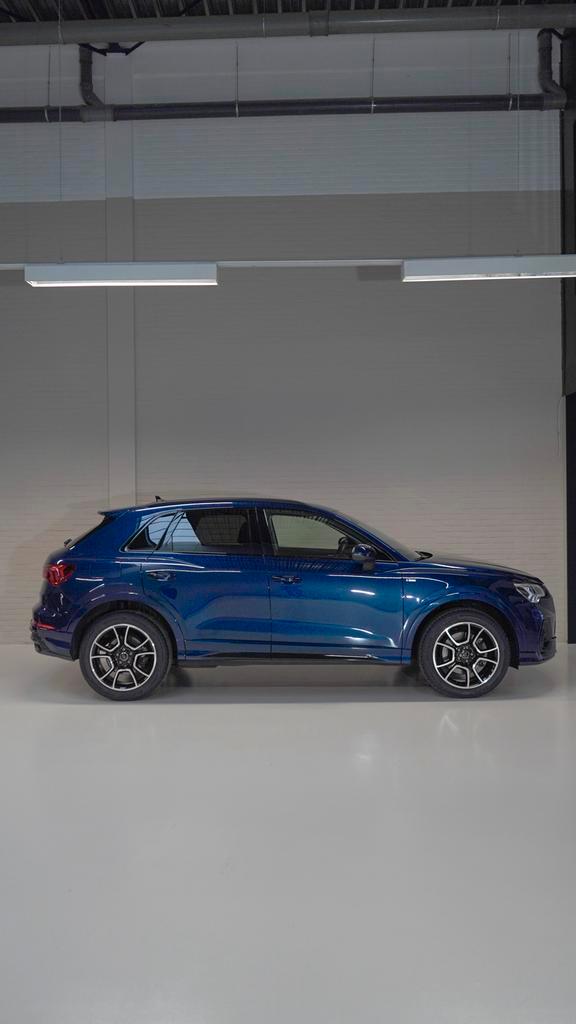 Audi Q3 45 TFSI e S-Line 2022 blauw/Led/cam/Hybride, Auto's, Audi, Bedrijf, Q3, ABS, Achteruitrijcamera, Adaptieve lichten, Adaptive Cruise Control