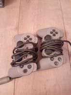Playstation 1 Controllers (2x), Ophalen of Verzenden, Gebruikt