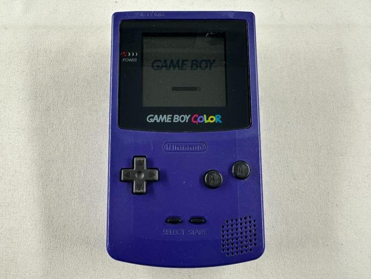 Gameboy Color paars - Nintendo Gameboy Color, Spelcomputers en Games, Spelcomputers | Nintendo Game Boy, Gebruikt, Game Boy Color