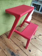Ikea Masterby kruk, rood, Ophalen of Verzenden, Gebruikt, Kunststof