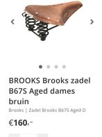 BROOKS Brooks zadel B67S Aged dames bruin, Ophalen of Verzenden, Algemeen, Zo goed als nieuw, Brooks B67S