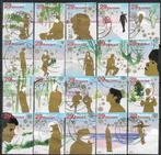 NL serie Decemberzegels 2002, Postzegels en Munten, Postzegels | Nederland, Verzenden, Na 1940, Gestempeld