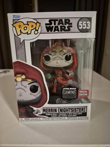 Funko Pop Star Wars Merrin #553 beschikbaar voor biedingen