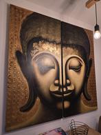 Canvas budha, Ophalen