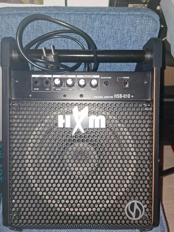 HXM Drumversterker / Personal Monitor, Muziek en Instrumenten, Versterkers | Bas en Gitaar, Gebruikt, Gitaar, Minder dan 50 watt