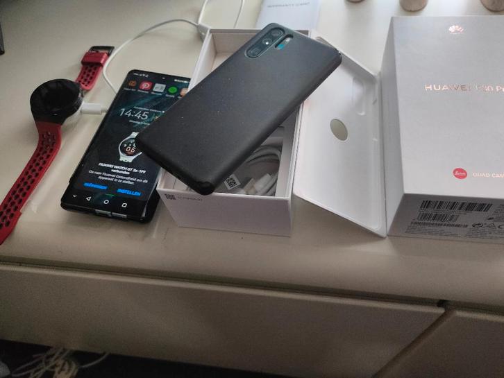 huawei p30 pro + watch  gt2, Telecommunicatie, Mobiele telefoons | Huawei, Zo goed als nieuw, Zonder simlock, Touchscreen, Zwart