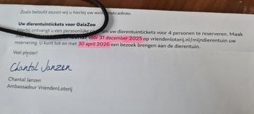 kortingskaartjes GaiaZoo beschikbaar voor biedingen