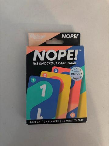 Nope! Kaartspel - zo goed als nieuw Ridley’s games! beschikbaar voor biedingen