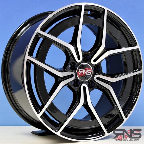 19 inch Breedset Passen Onder Mercedes C-klasse E-klasse 5X1, Auto-onderdelen, Banden en Velgen, Velg(en), Personenwagen, Nieuw
