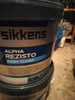 Sikkens Muurverf 9010 Easy Clean niet geopend, Doe-het-zelf en Verbouw, Verf, Beits en Lak, Wit, Nieuw, Ophalen of Verzenden, Verf