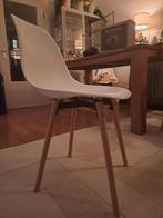 Witte stoelen 4 stuks, Huis en Inrichting, Gebruikt, Wit, Vier, Ophalen