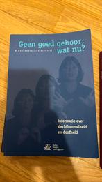 M. Rodenburg - Geen goed gehoor; wat nu?, M. Rodenburg, Ophalen of Verzenden, Zo goed als nieuw