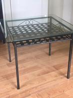 Tafel smeedijzer, Ophalen, Zo goed als nieuw, 75 cm of meer, 60 cm of meer