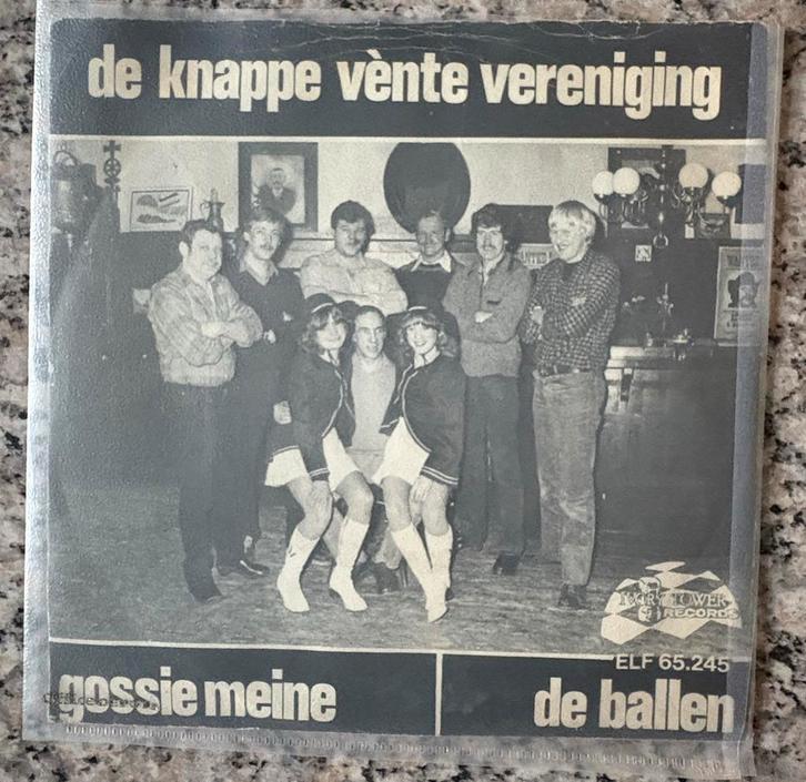 De Knappe Vènte Vereniging - Gossie Meine / De Ballen, Cd's en Dvd's, Vinyl Singles, Gebruikt, Single, Nederlandstalig, 7 inch