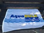 Scheepvaart vlag aqua bulk, Ophalen of Verzenden, Zo goed als nieuw, Reclamebord
