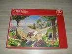 Puppies Relaxing puzzle 2000 stukjes, Ophalen, Meer dan 1500 stukjes, Gebruikt, Legpuzzel