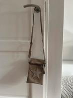 Leren tasje met ster, Ophalen of Verzenden, Zo goed als nieuw, Bruin, Schoudertasje