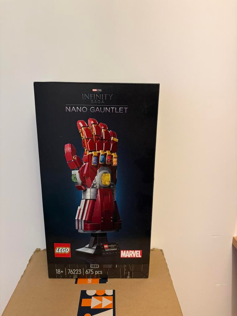 Lego 76223 nano gauntlet NIEUW ONGEOPEND marvel infinity, Ophalen of Verzenden, Nieuw