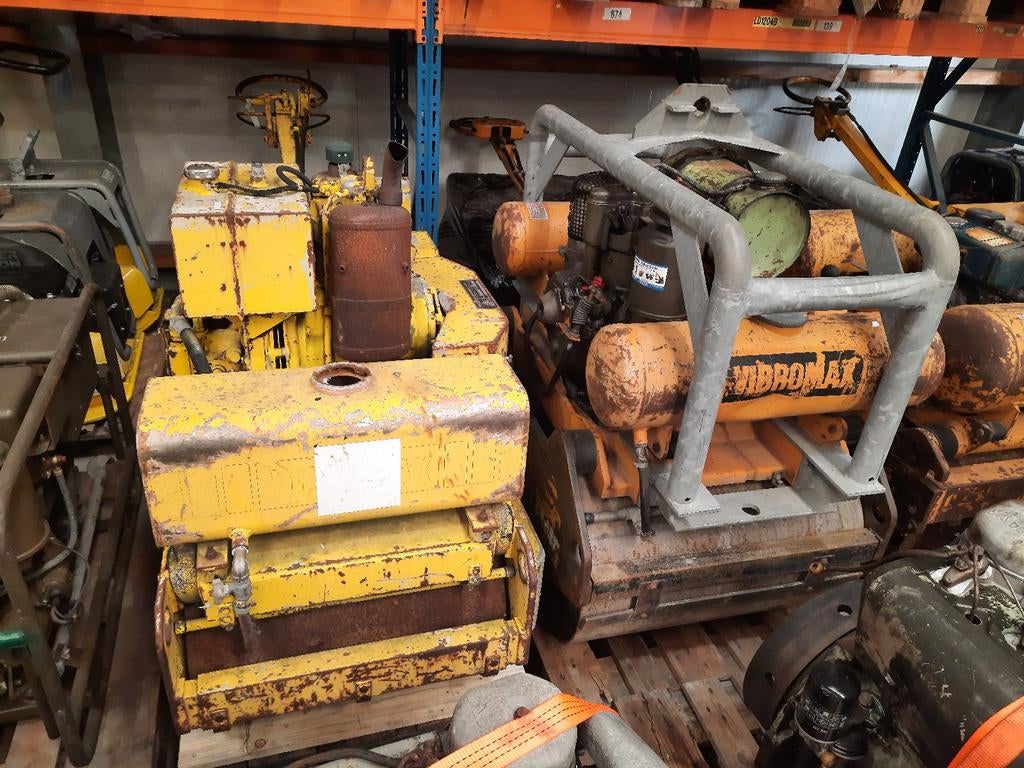 Vibromax wals, roller / Hatz ES 780 dieselmotor, Doe-het-zelf en Verbouw, Overige Doe-het-zelf en Verbouw, Gebruikt, Ophalen