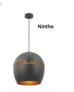 Zwarte hanglamp met gouden binnenkant, Ophalen, Minder dan 50 cm