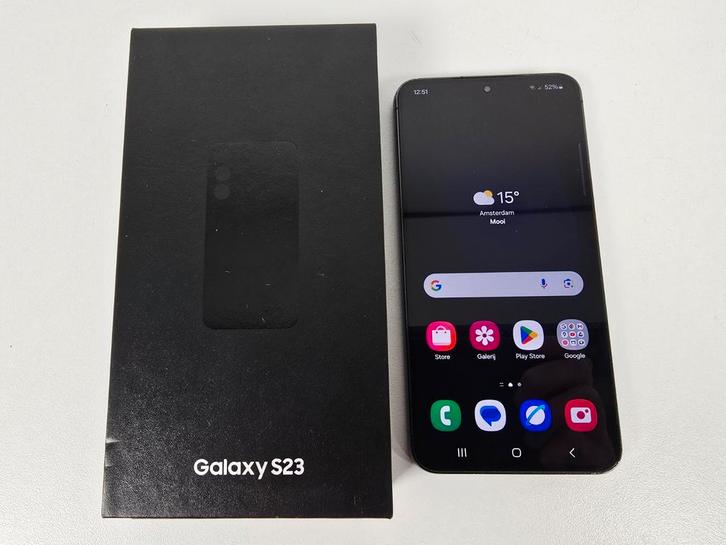 Samsung Galaxy S23 – 256GB – Phantom Black - ACTIEPRIJS!, Telecommunicatie, Mobiele telefoons | Samsung, Gebruikt, Galaxy S23