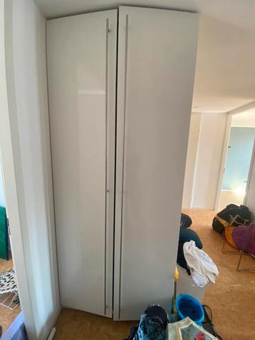 Pax kast glanzend wit