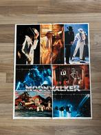 Michael Jackson Moonwalker Poster, Verzamelen, Posters, Ophalen of Verzenden, Zo goed als nieuw, A1 t/m A3, Film en Tv
