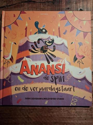 Iven Cudogham - Anansi de spin en de verjaardagstaart beschikbaar voor biedingen